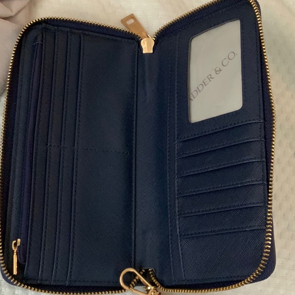 Glass & Ladder Zip Around Wallet - Picture 3 of 3